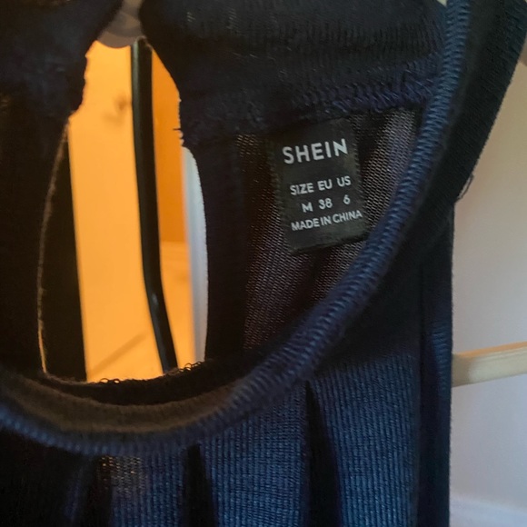 Shein blue tank top. Size medium or 6 Never worn - Picture 2 of 2